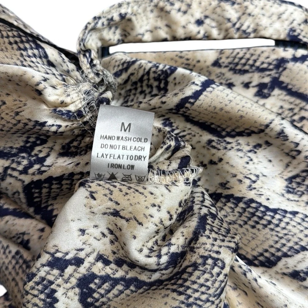 N1 los ángeles.Elegant White and Gray Jumpsuit with Chic Design - Picture 5 of 6